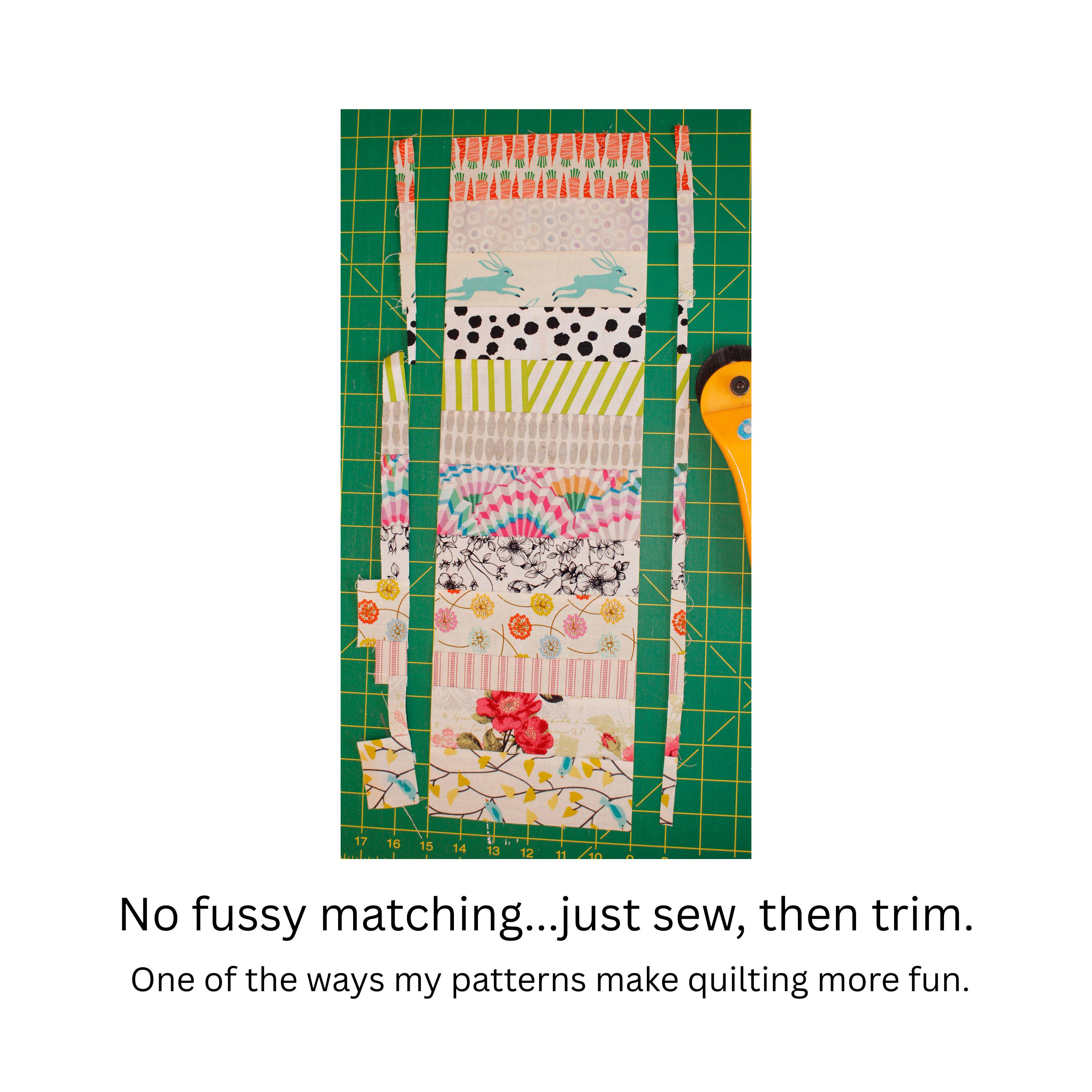 Patchwork Quilt Patterns Pdf Patchwork Gallery Quilt Pattern, Easy Scrap Quilt, Fat Quarter Friendly ...