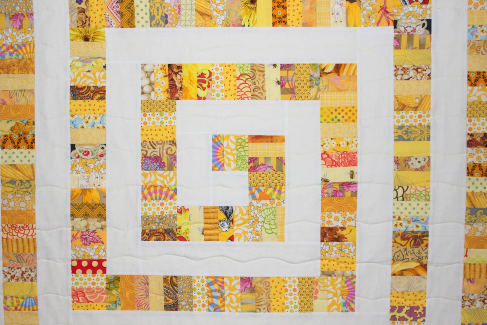 Yellow Brick Road Quilt Pattern Modern Quilt Pattern String Etsy