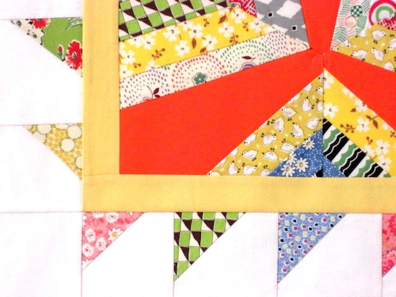 Diamonddish String Quilt Pattern, PDF Quilt Pattern