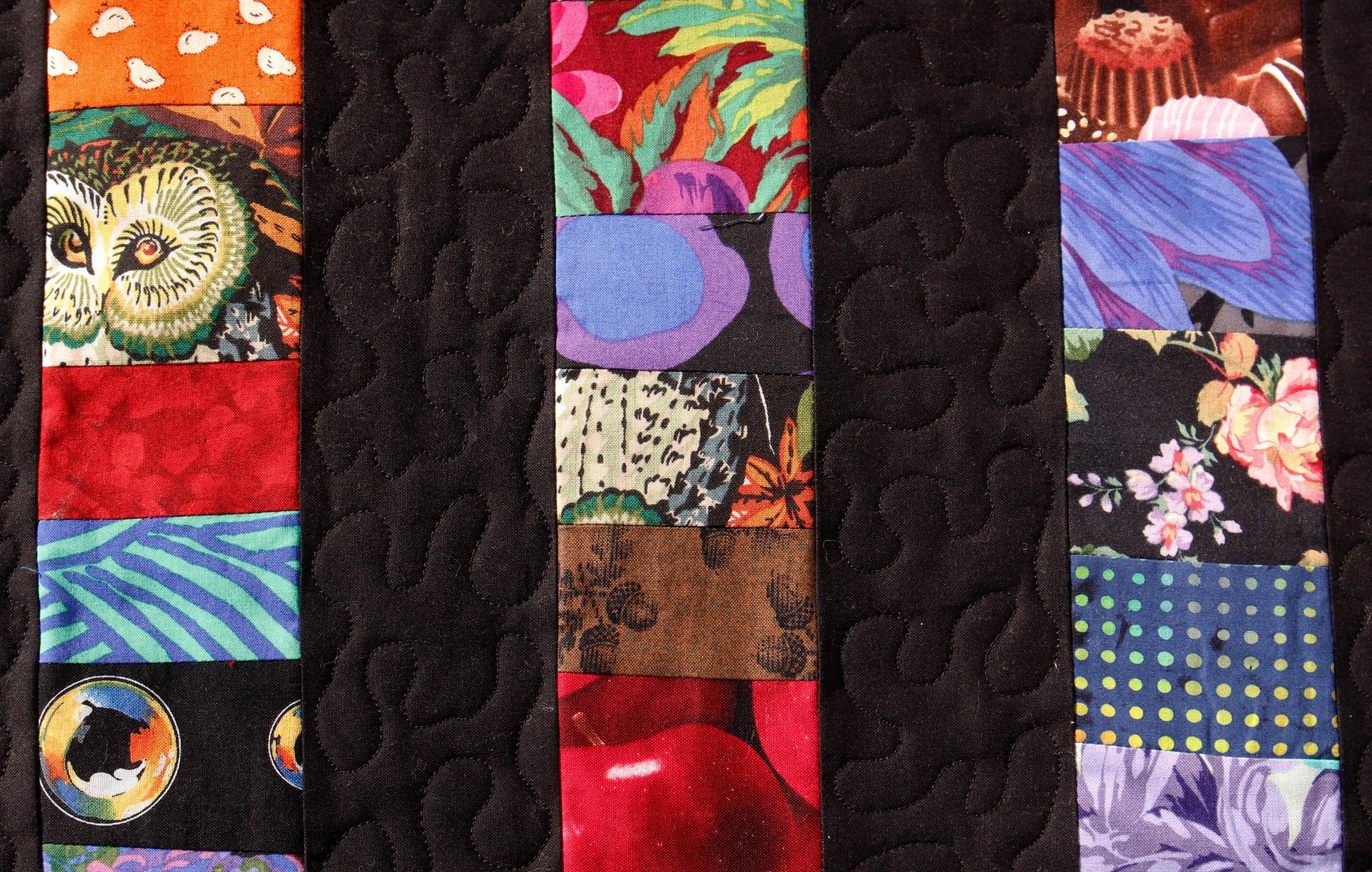 Night Garden Scrap Quilt Pattern: Luminous Patchwork (digital PDF) - Etsy
