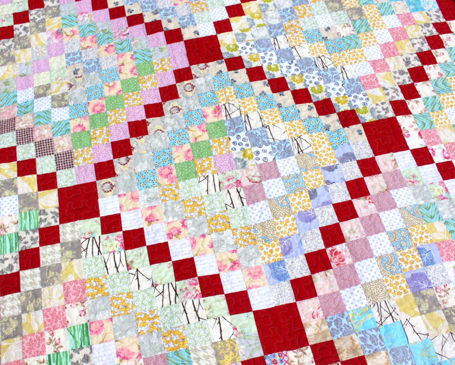 trip around world quilt pattern easy