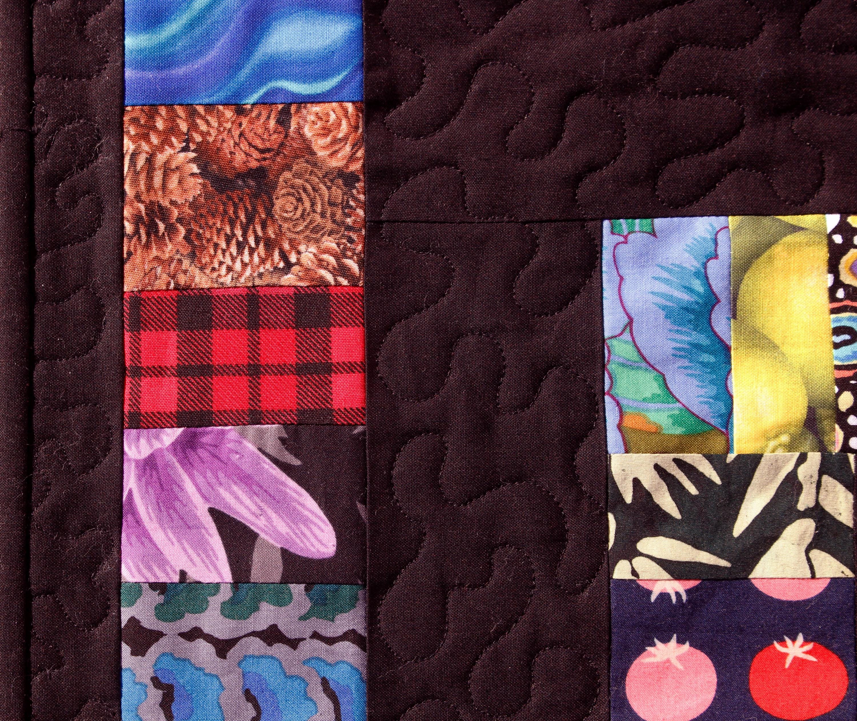 Night Garden Scrap Quilt Pattern: Luminous Patchwork (digital PDF) - Etsy