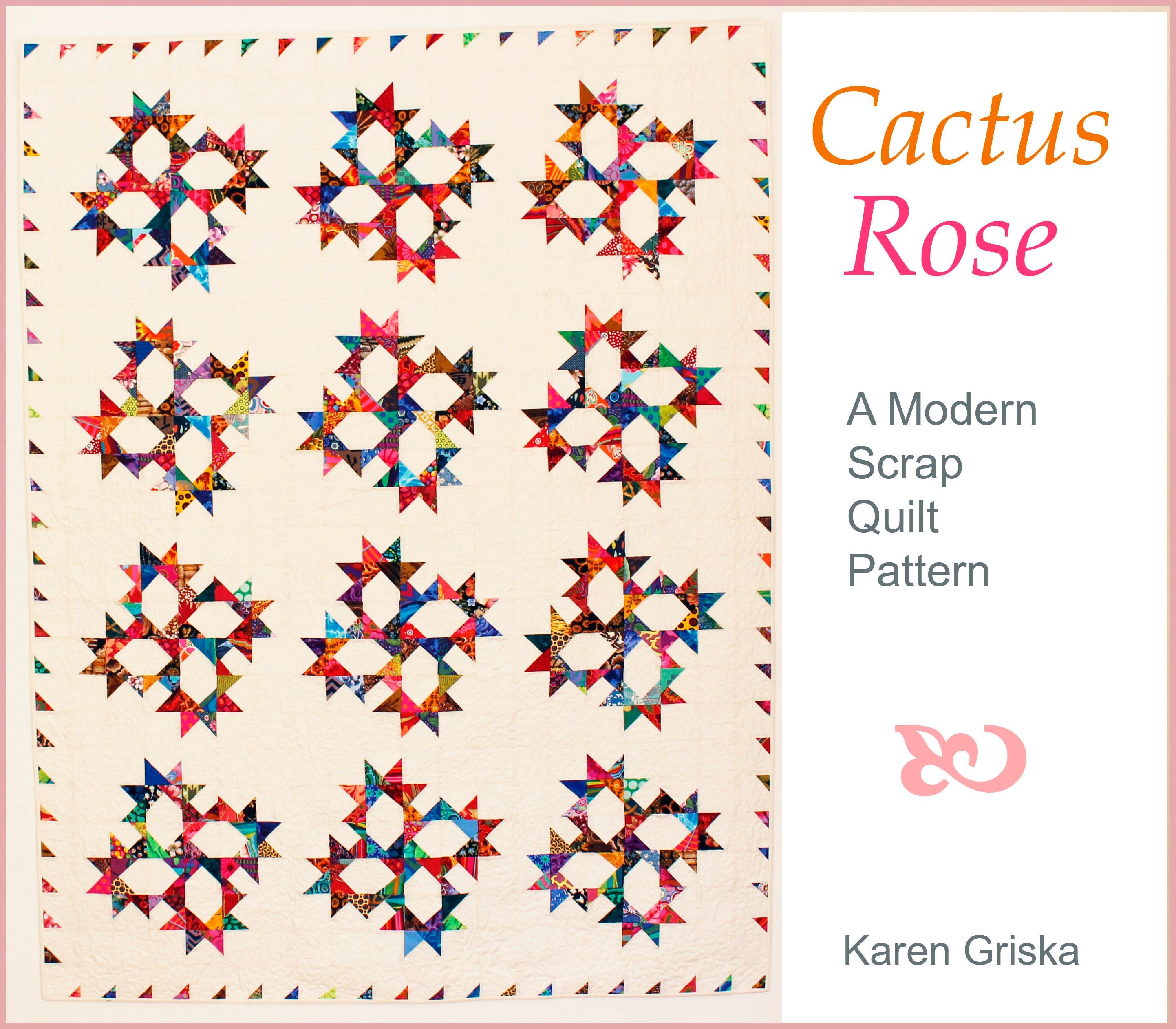 cactus rose quilt pattern