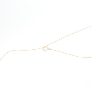 T Bar Necklace Dainty Necklace Layered necklace 14 Karat t Bar Necklace Gold fill T bar necklace image 2