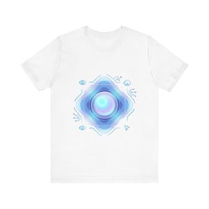 Maglietta Glassmorphism per l'informatica spaziale per appassionati di intelligenza artificiale e sviluppatori UX