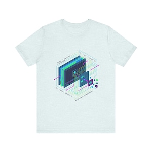 Data Stream Coding Tee – Video Engineer, DevOps Graphic Art