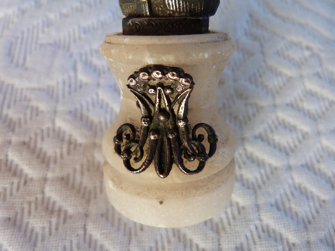Madonna with child Jesus Christ statue Antique French image 2