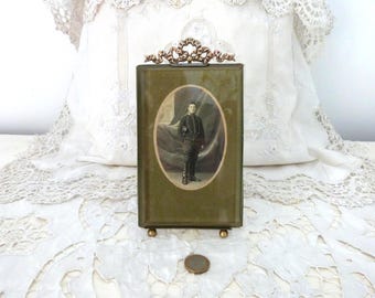 Old French glass ribbon frame. French Decoration Collection
