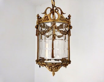 Oversized lantern chandelier deals