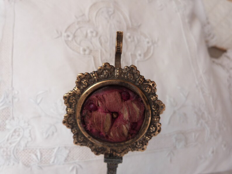 Antique French pocket fob watch holder watch box case stand Etsy