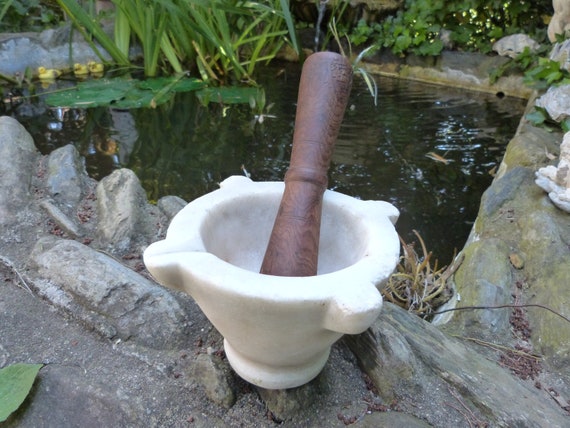 Mortier Et Pilon En Marbre - Gris - Home All | H&M FR