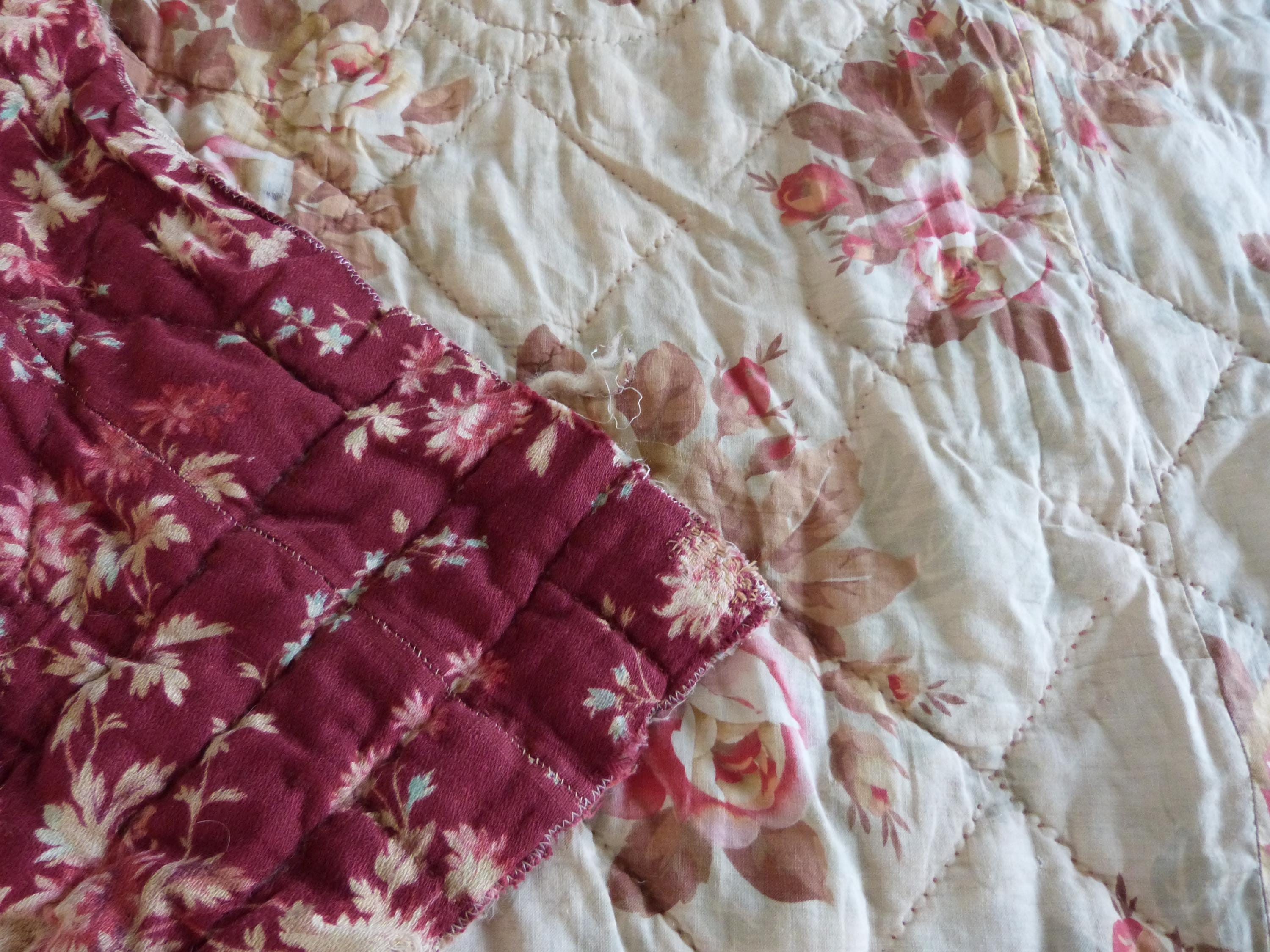 Plaid, jeté de lit ou couvre-lit boutis coton matelassé tertio® - Blanc