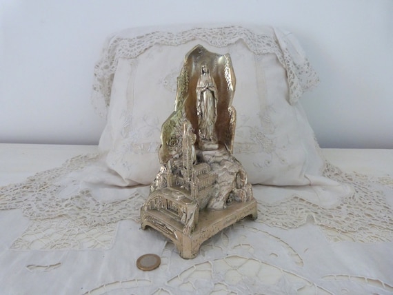 稼働します オルゴール ルルドの聖母 少女ベルナデッタ フランス /K218 稼働します オルゴール ルルドの聖母 少女ベルナデッタ フランス