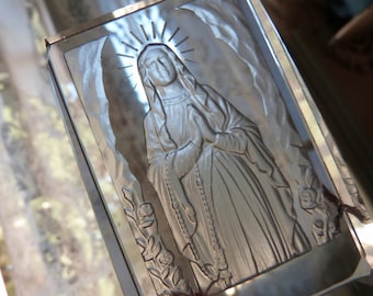 マリア像 聖母 ヴィンテージ ルルド マドンナ 像 キリスト教 宗教