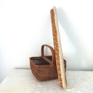 ヴィンテージ　ウィッカー　ラタン　ハンパー　バスケット ヴィンテージ ウィッカー ラタン ハンパー バスケット ヴィンテージ
