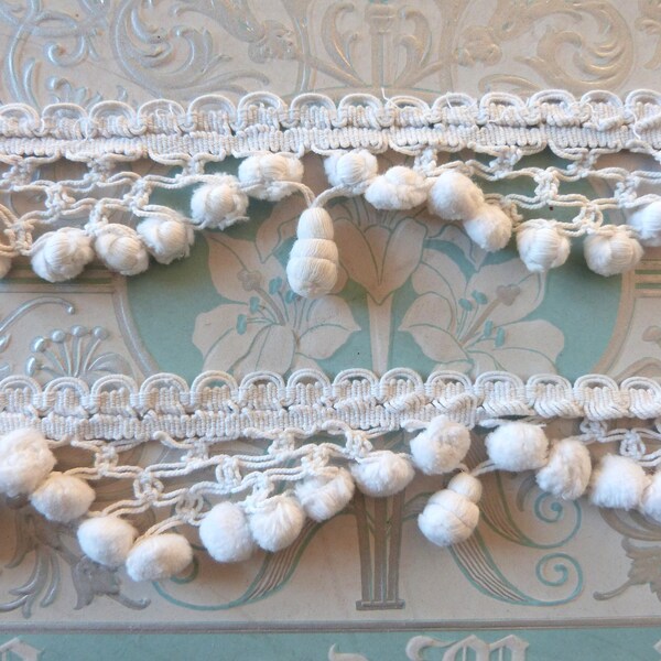 Embrasse à Pompon Passementerie - Doré - Fabrication Française - Neuf