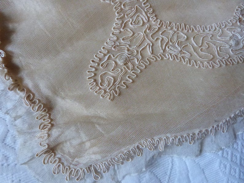 Antique French silk w lace pillow case cushion cover case sham Etsy