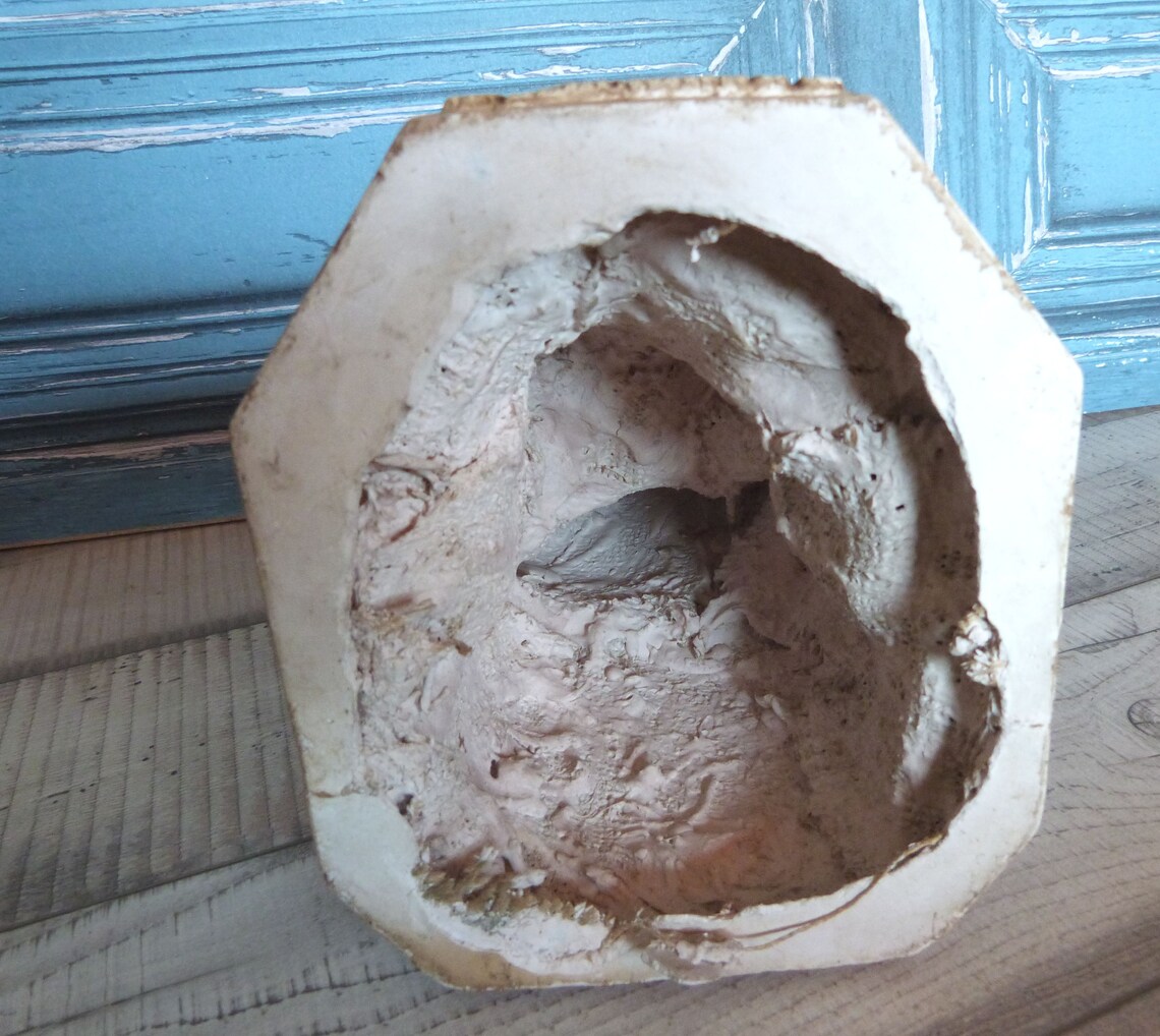 Antique French Religious Mold for Statue Sacred Heart of Jesus Etsy
