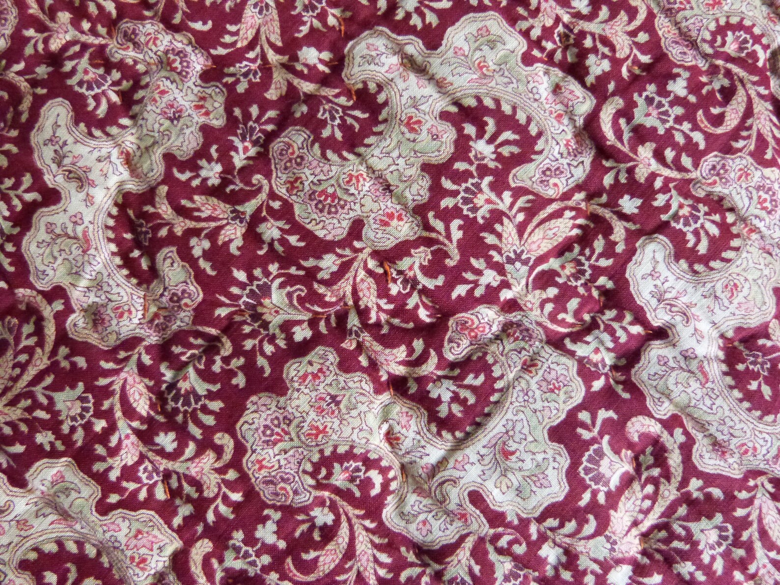 Antique French Quilted Quilt Boutis Bedspread Comforter Wool Etsy