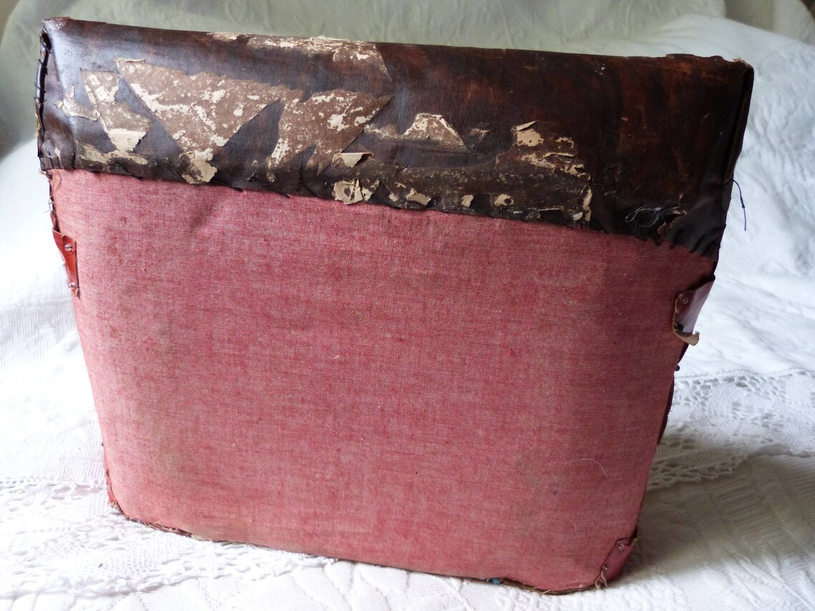 French antique bobbin lace pillow w lace pattern pins 1900s etsy