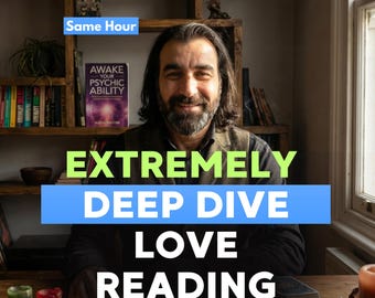 Lectura de Tarot del Amor / Lectura psíquica profunda, perspectivas personalizadas sobre relaciones