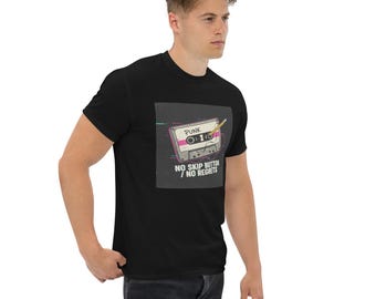 80s Punk Cassette Tape Shirt - Retro Skater Graphic Tee