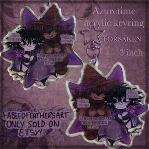 FORSAKEN Azuretime nyckelring