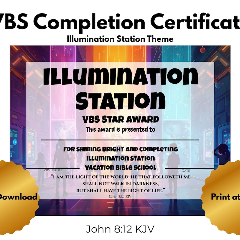 Vbs Illumination Station - Etsy