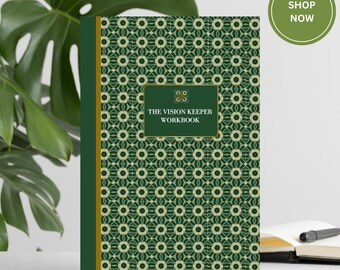 The Vision Keeper Workbook | Digital Download Only | Creative Reflection, Brand Clarity & Goal Planning Tools for Creatives