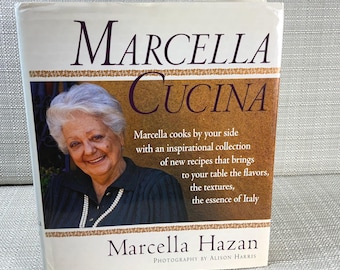 Vintage Marcella Cucina Cookbook First Edition 1997 Marcella Hazan Italian