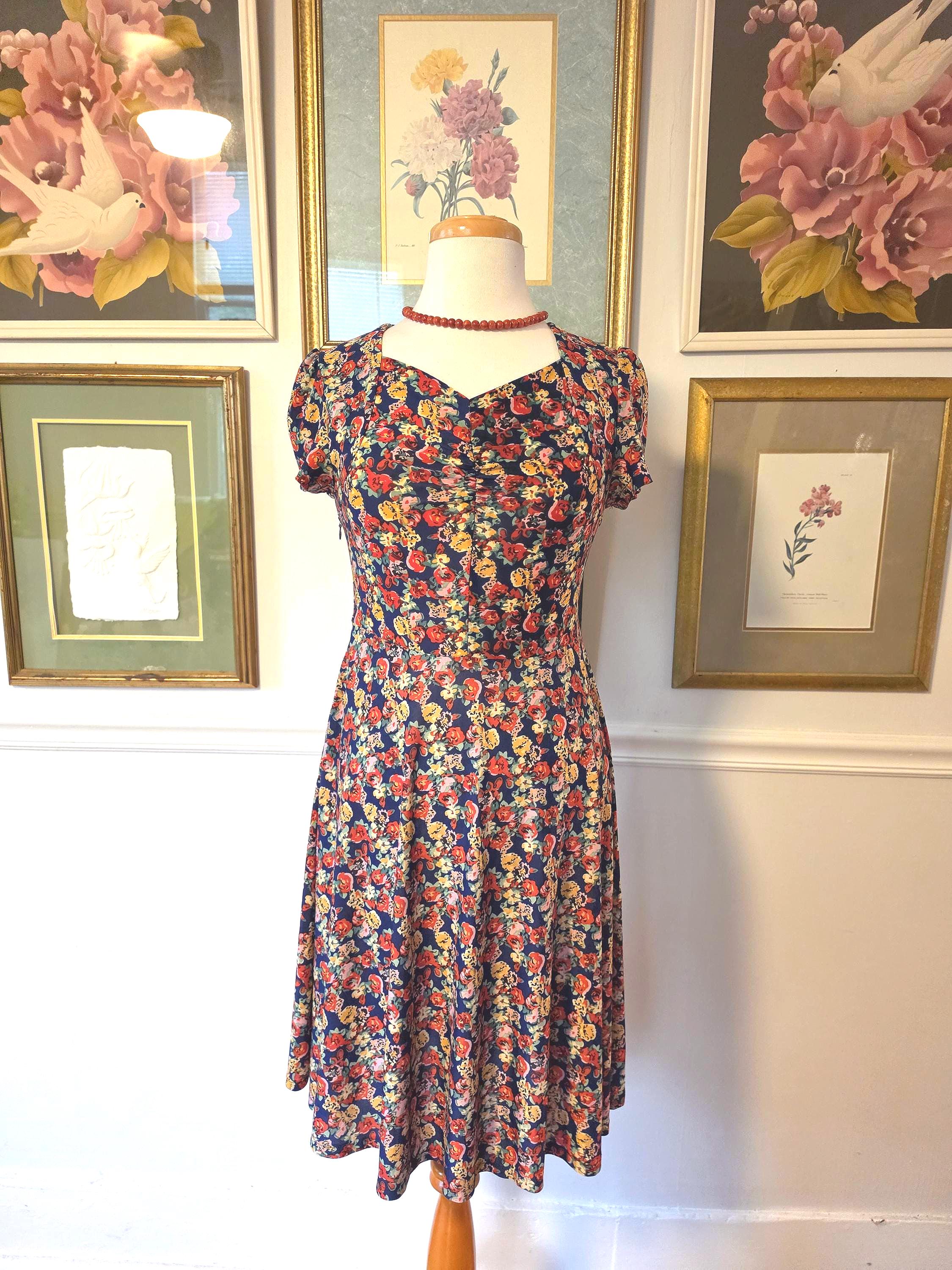 Tea Dresses Fit and Flare - Etsy