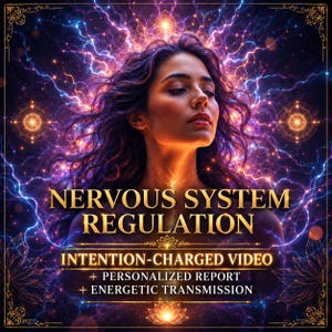 Nervous System Regulation, Regulate & Calm The Nervous System - Guided Meditation, Personlized Report + Energetic Transmission