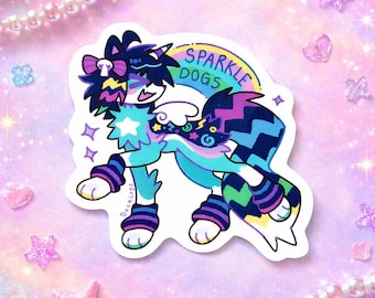 Adesivo de vinil Sparkledog