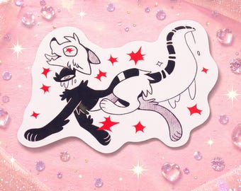 Adesivo de vinil Furry Star Dreamer