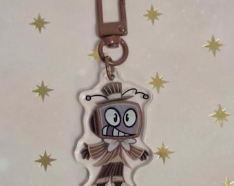 Pingente Mini Hazbin Hotel Voxroach 2 x 1 pol.