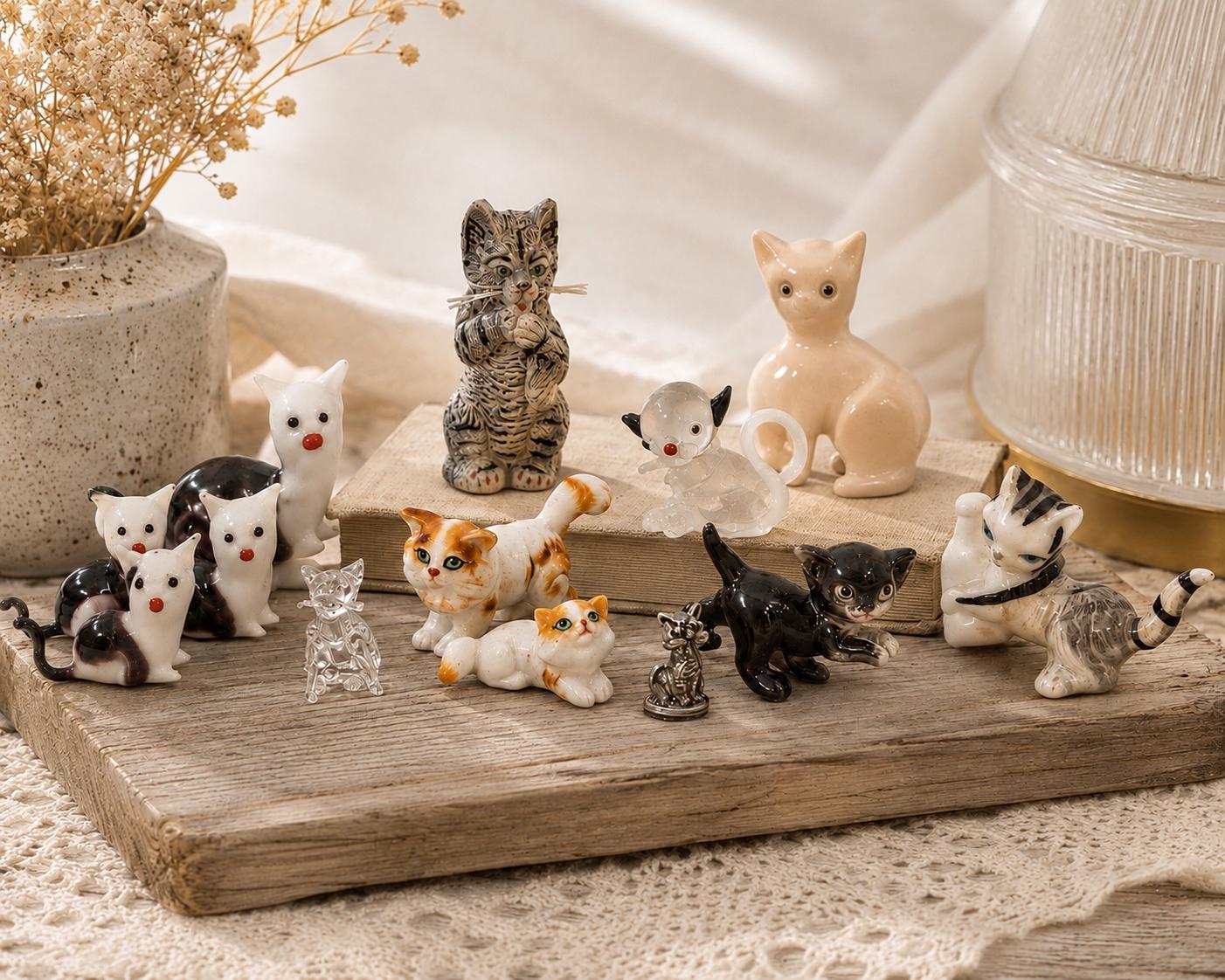 ビンテージ ラグドール チック ペア イースタードール ニッカーボッカー Vintage Cat Knick Knacks - Etsy