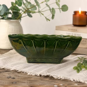 Vintage McCoy Pottery Green Planter