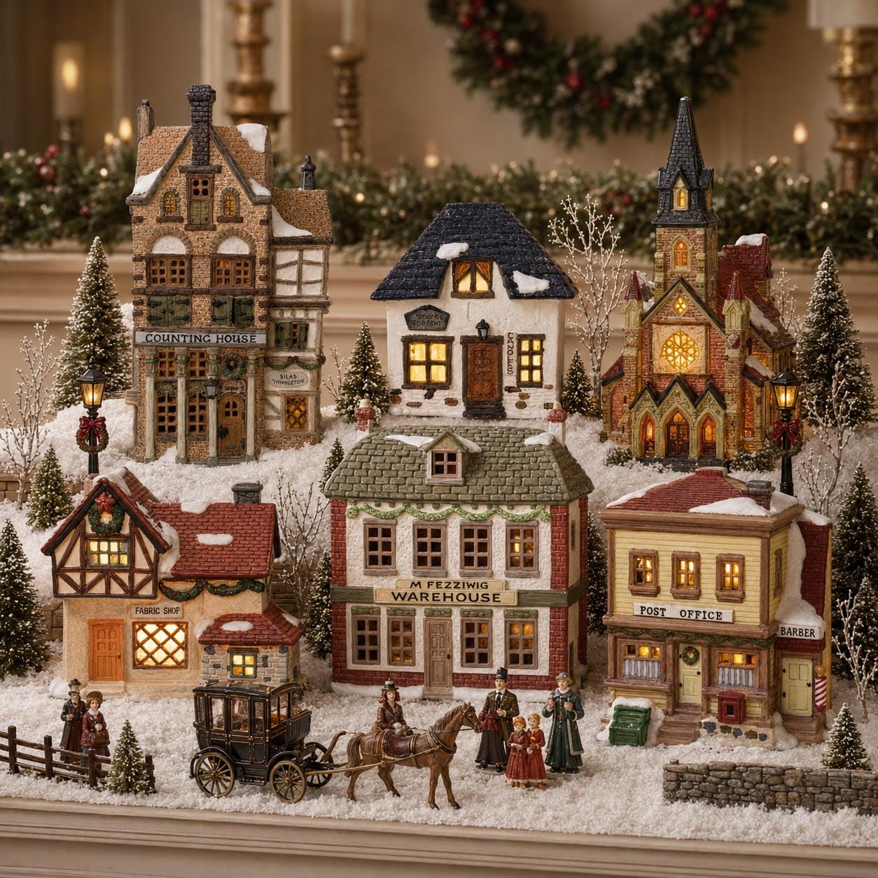 Christmas Dickens Collectible Village - Etsy