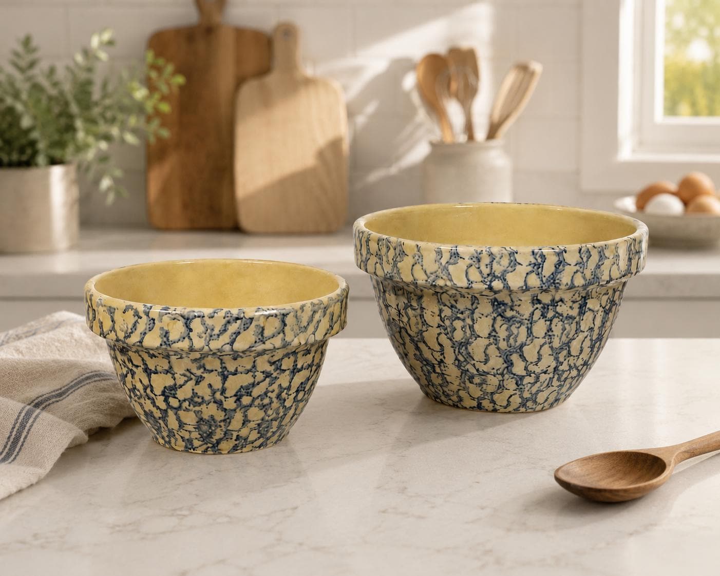 R Ransbottom Roseville Blue Pottery - Etsy