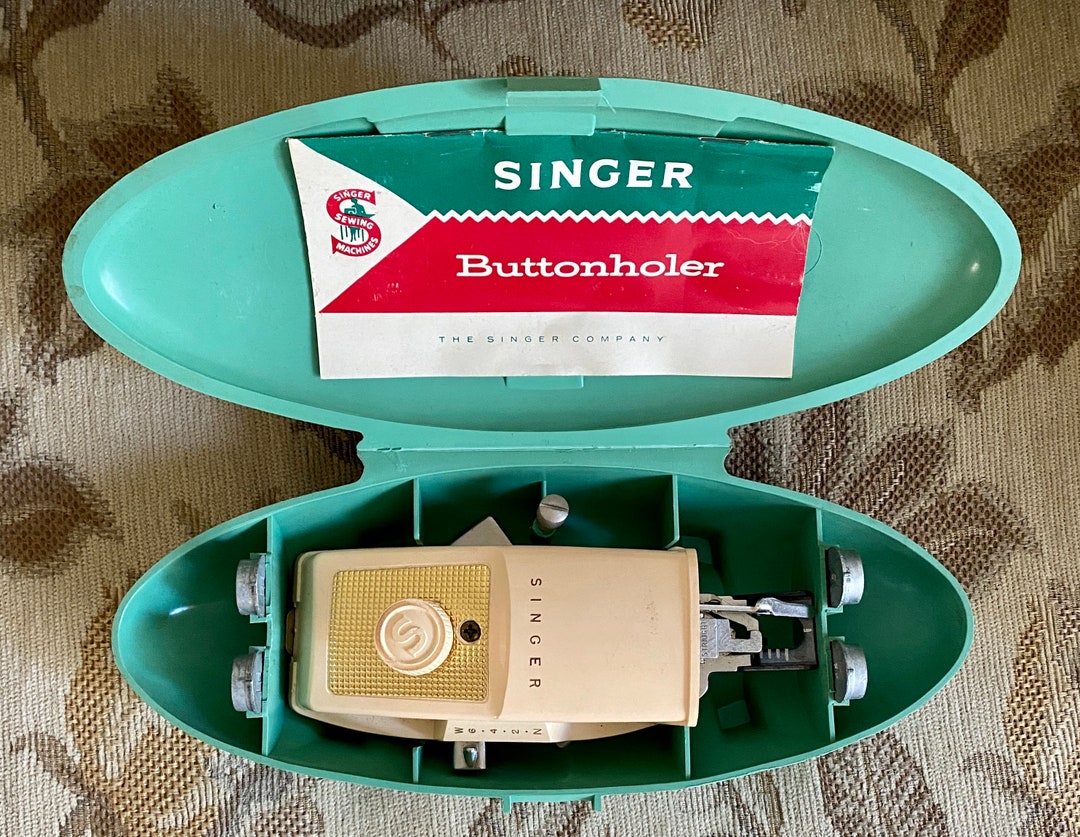 Vintage Automatic Singer Buttonholer Buttonhole Stitch Etsy