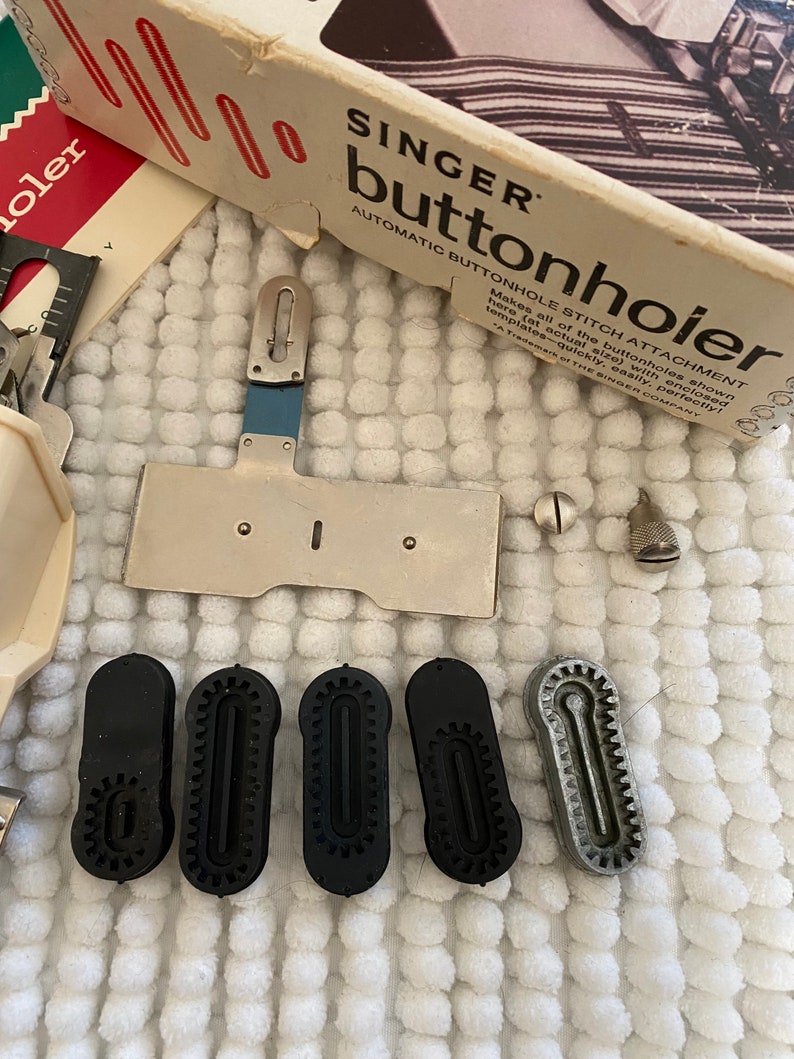 Vintage Automatic Singer Buttonholer Buttonhole Stitch Etsy