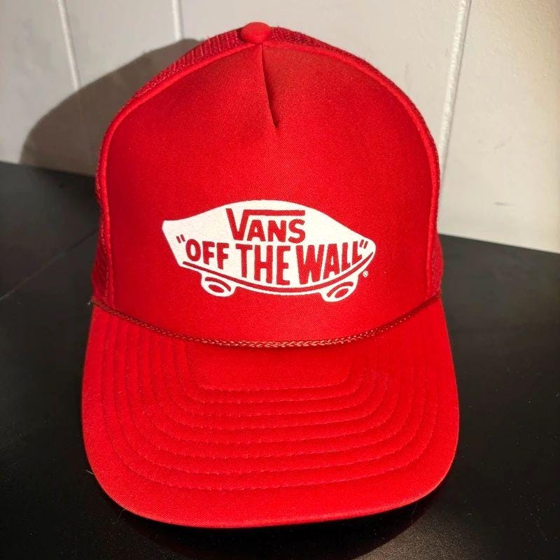 90s Vans Cap - Etsy