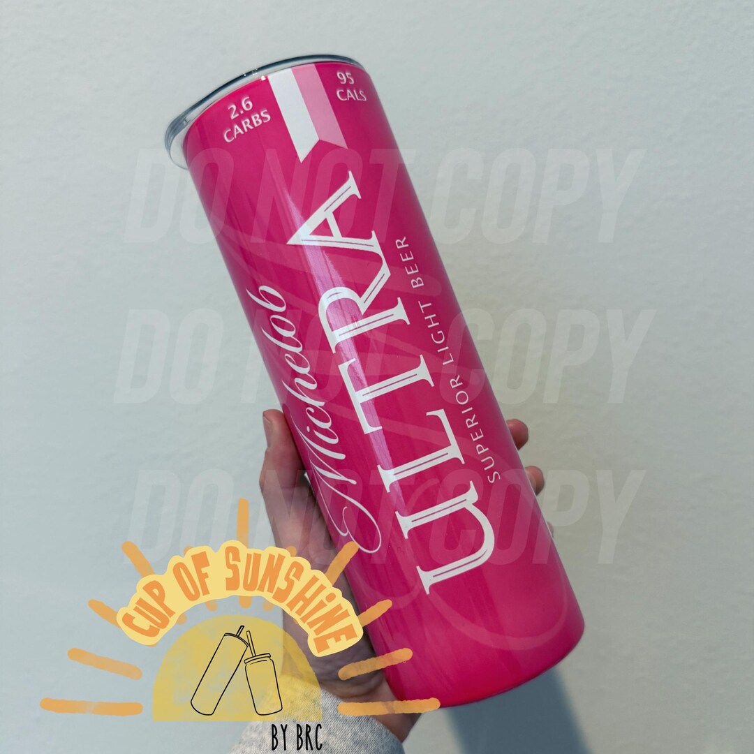 Ultra Rosa Can Design Pink Ultra Can-style 20oz Cup - Etsy