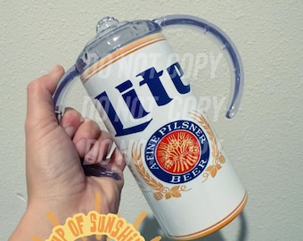 Miller Lite Can-Style Sippy Cup