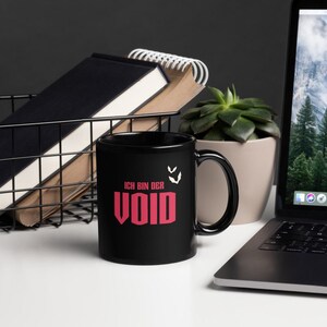 Black glossy mug - Branded