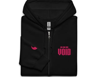 Unisex Zipper - Ich bin der Void (STICK)