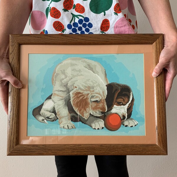 Paint by Numbers Wood Frame Etsy