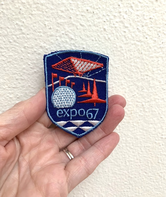 Expo 1967 Embroidered Patch, Montreal Quebec Canad