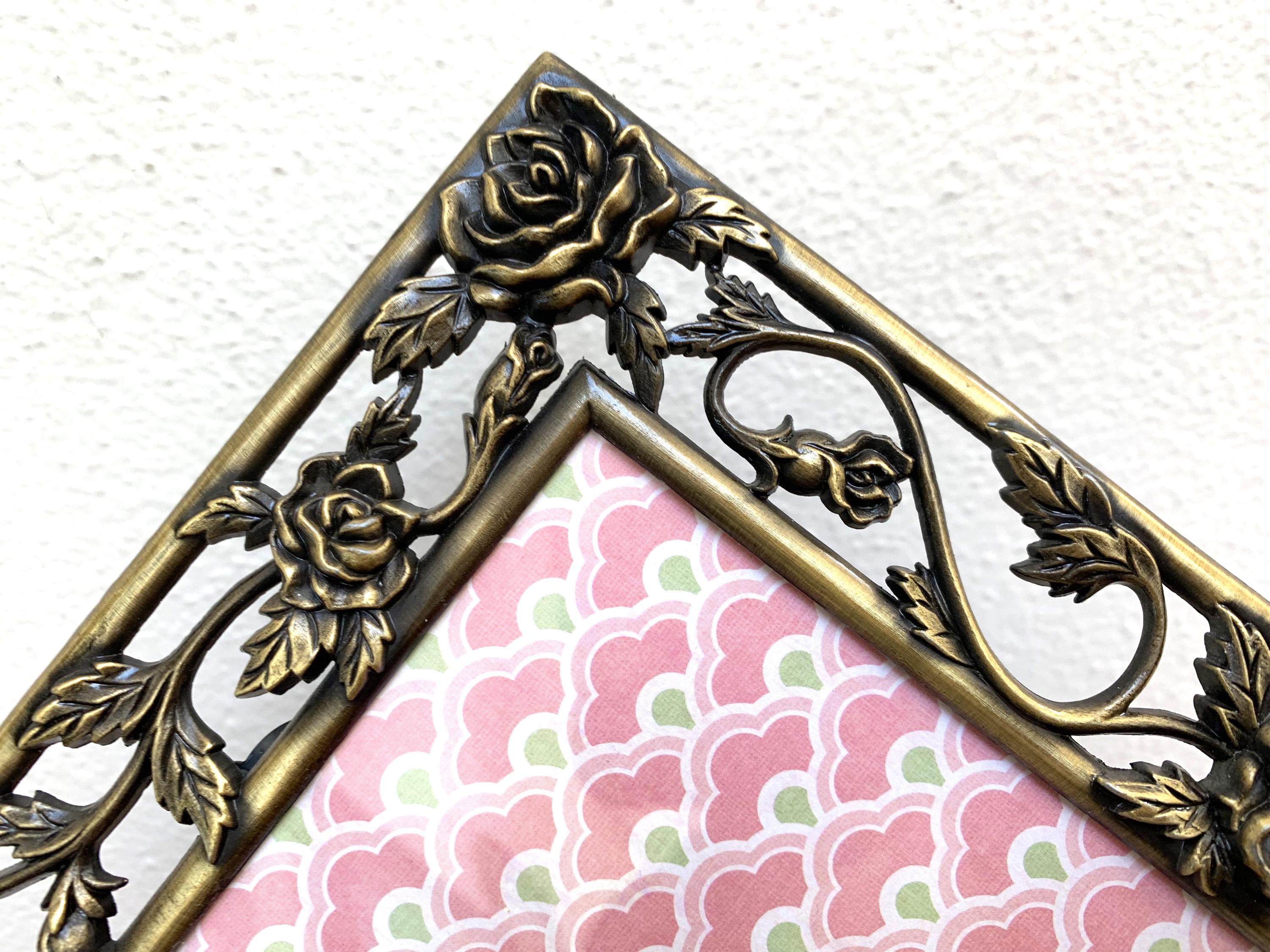 Vintage Black Gold Frame - Etsy