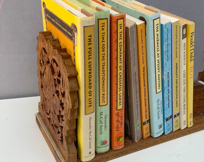 Vintage Book Display Vintage Bookshelf Retro Carved Etsy